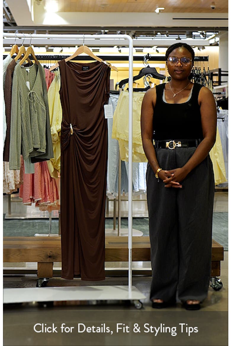 Reed Hardware Detail Sleeveless Maxi Dress video