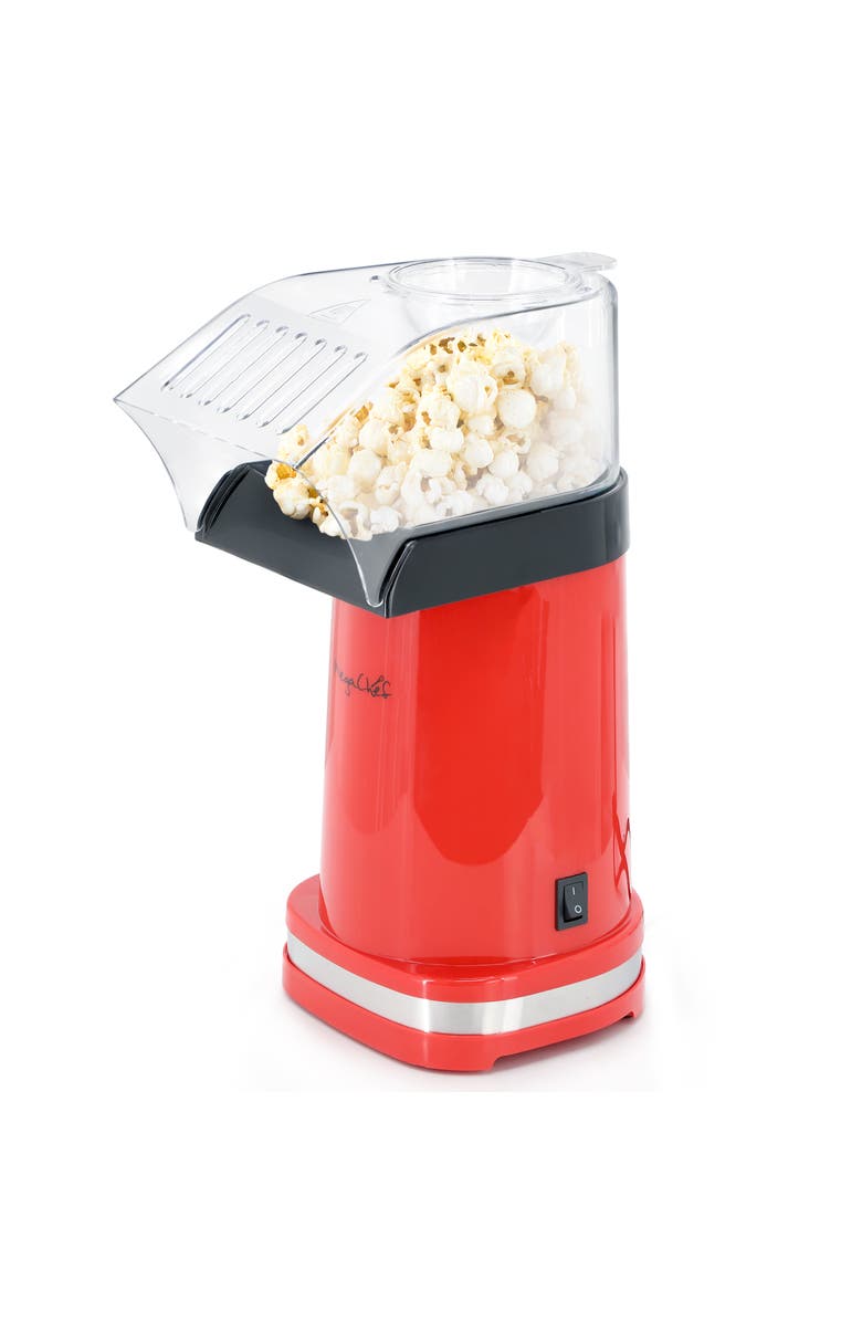 Megachef Hot Air Popcorn Maker/Popper in Red, Main, color, Red