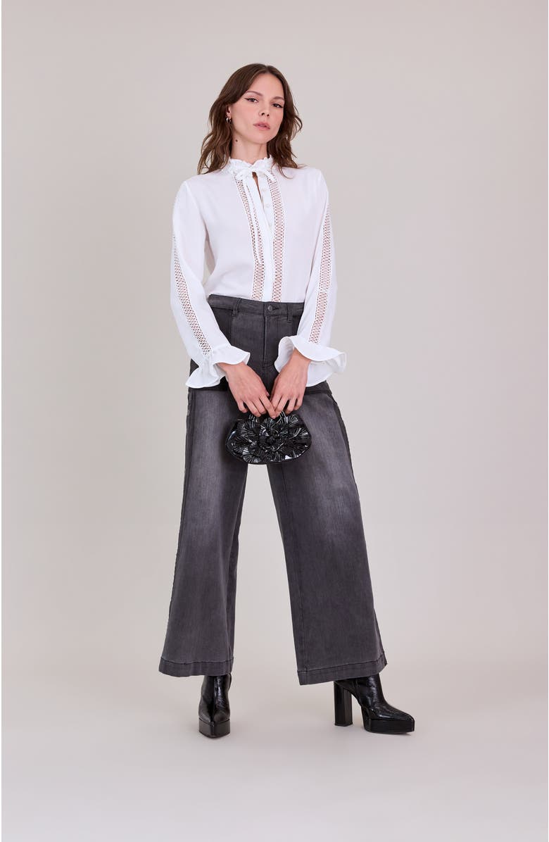 Anne Fontaine Rozela Shirt, Alternate, color, White