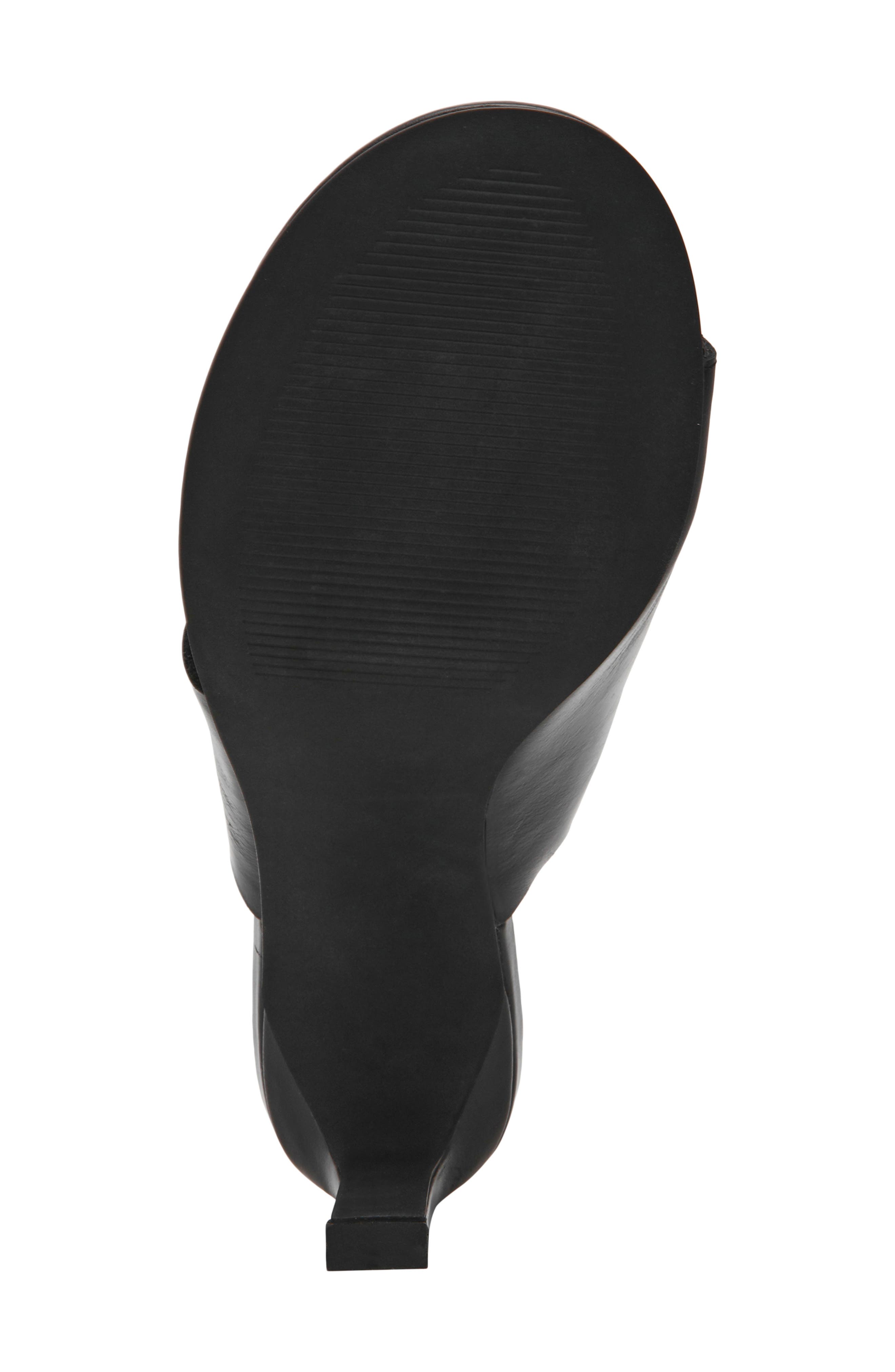 Steve Madden Valentin Slide Sandal, Alternate, color, Black Leather