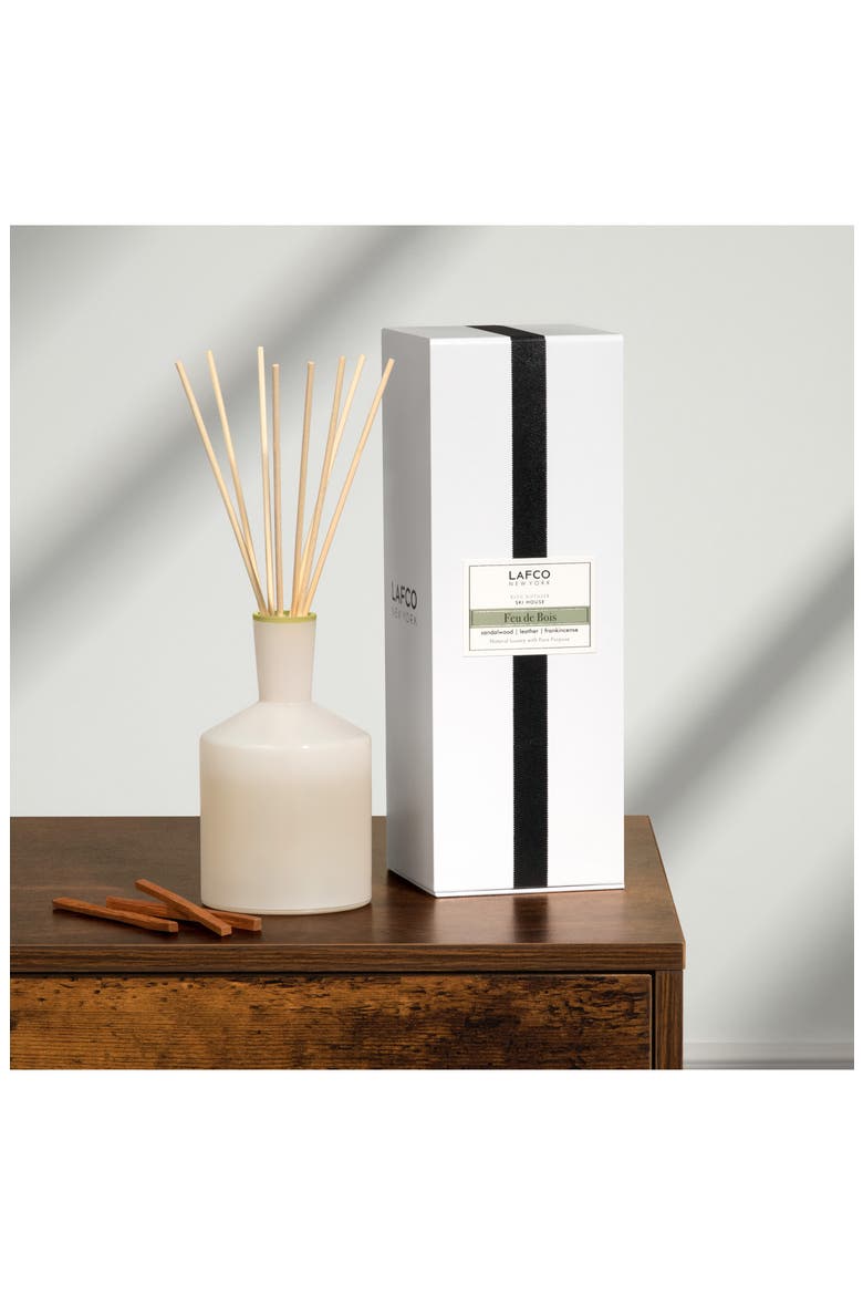 Feu de Bois Classic Reed Diffuser, Alternate, color, WHITE