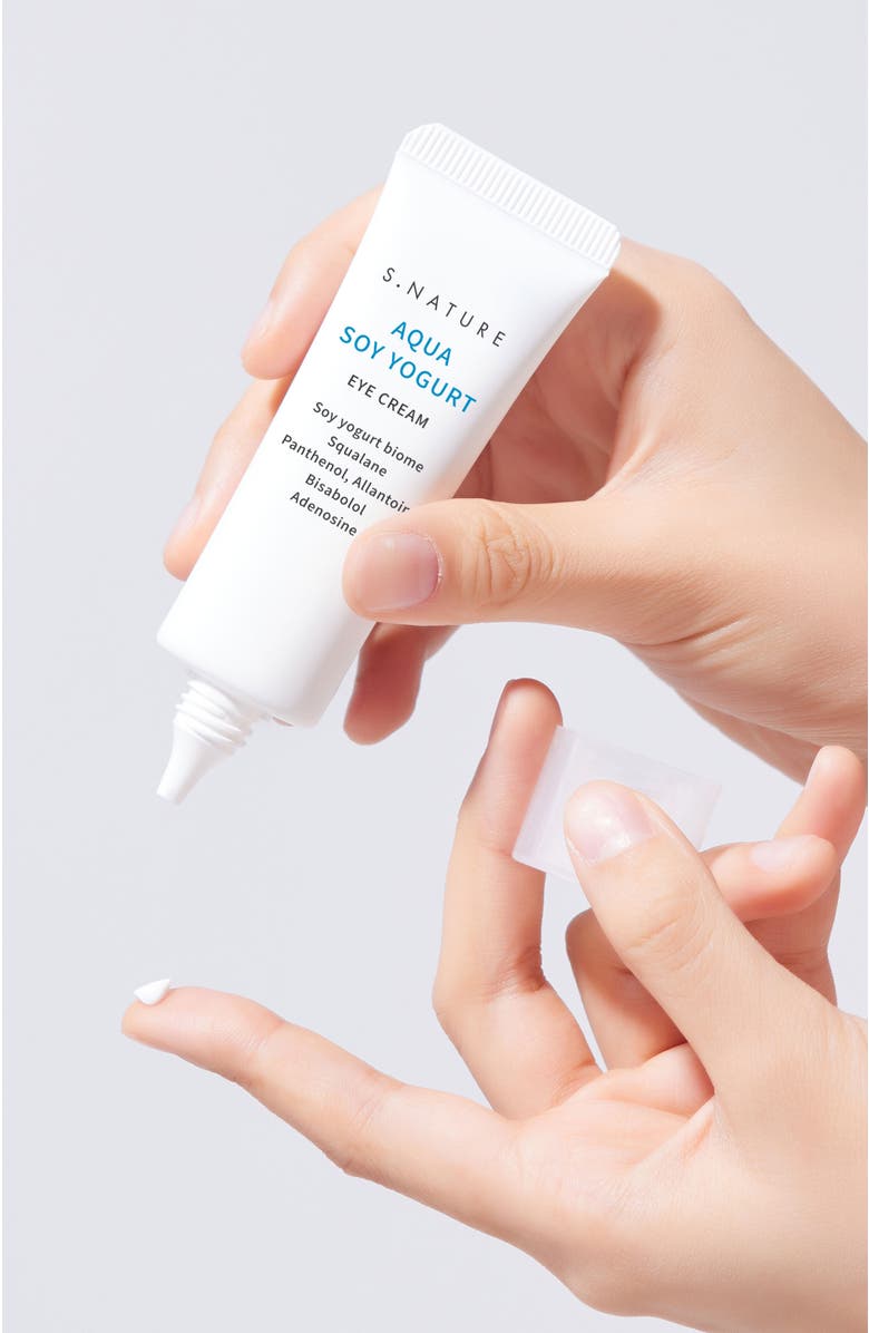 S.NATURE SOY YOGURT EYE CREAM, 25g, Main, color,