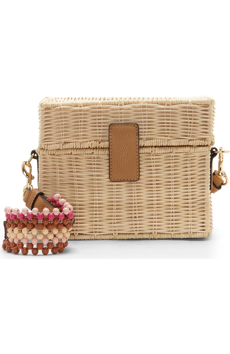 Vince Camuto Hale Wicker Crossbody Bag, Main, color,