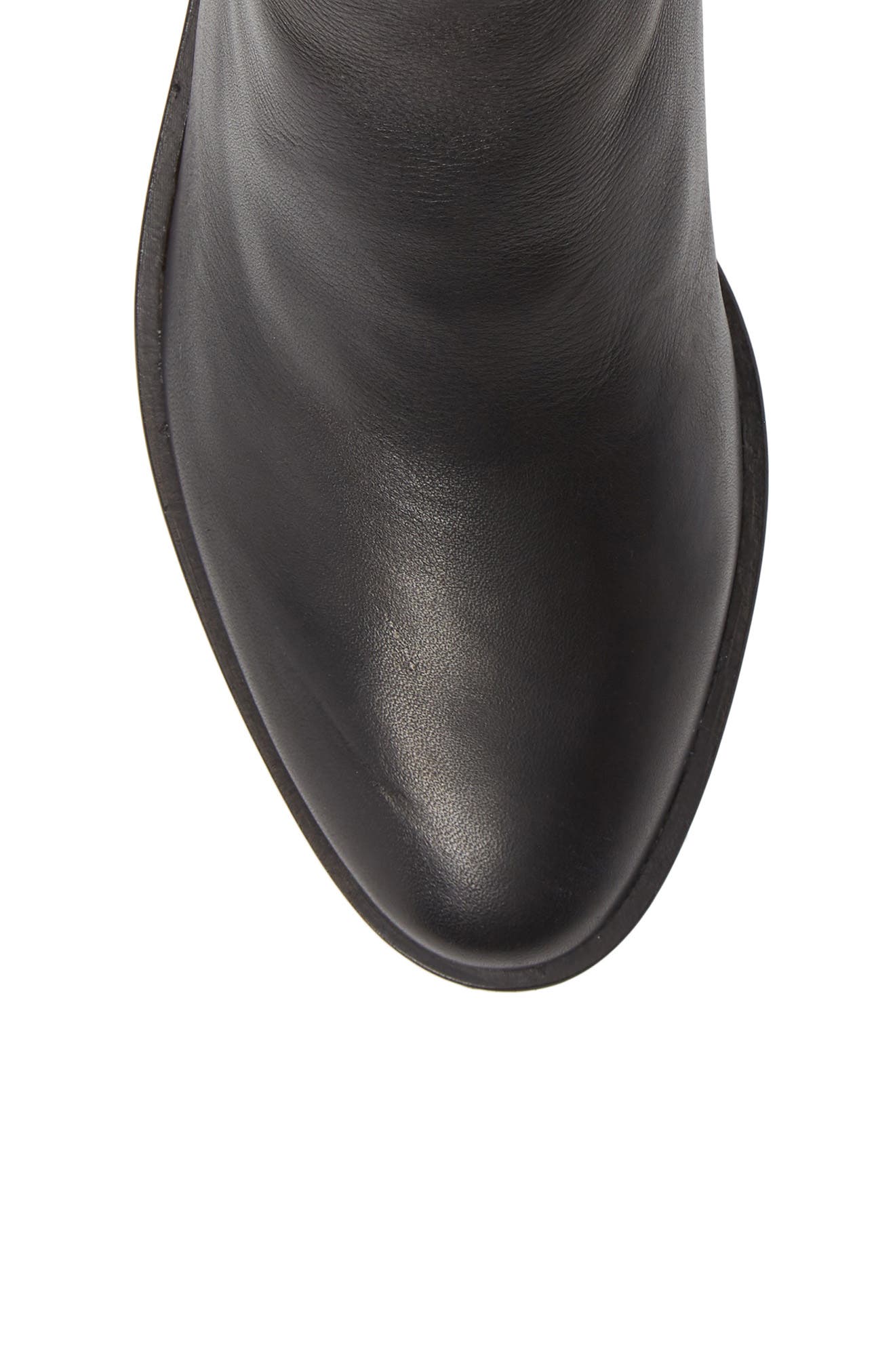 Tucker Bootie, Alternate, color, BLACK LEATHER