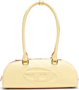 DIESEL® 1DR 2.0 Dome East/West Leather Shoulder Bag