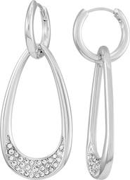 Vince Camuto Crystal Teardrop Dangle Earrings