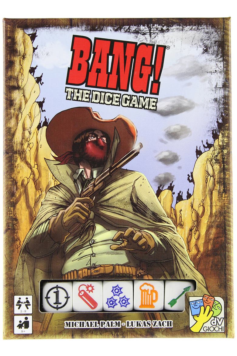 Bang! The Dice Game, Main, color, Multicolored