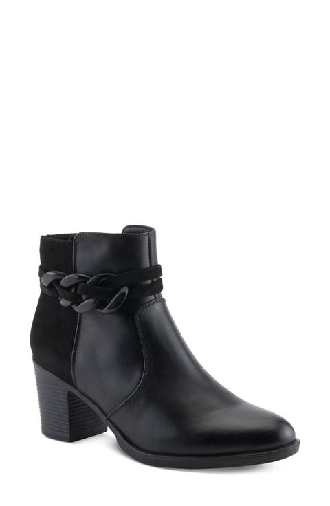 Doriax Leather Bootie