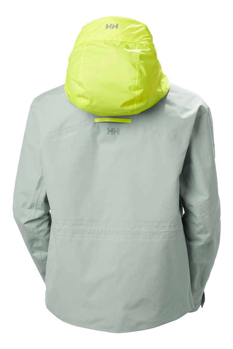 HP Storm Racing Waterproof Jacket, Alternate, color, 484 EUCALYPTUS