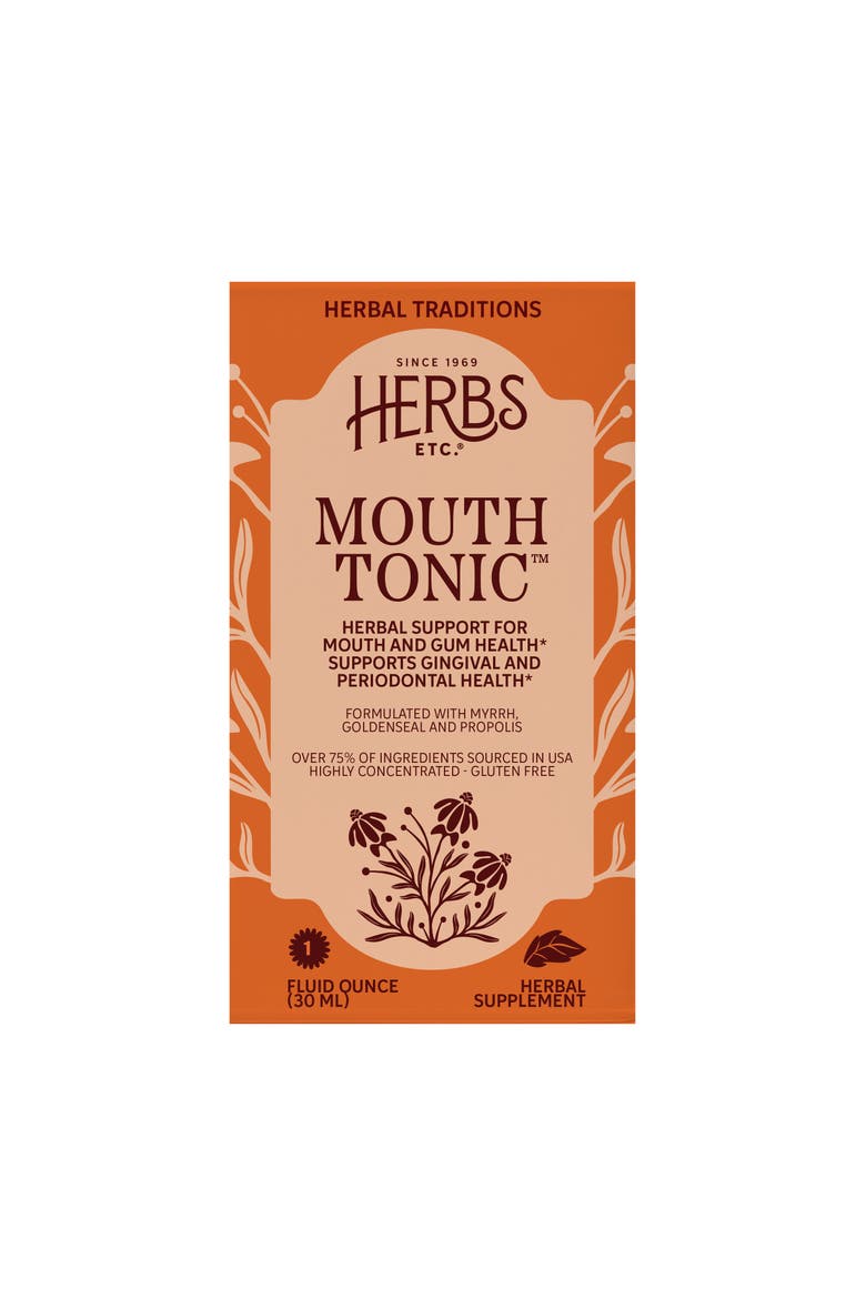 Mouth Tonic 1 oz, Main, color, No Color