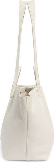 Odette East/West Leather Tote Bag