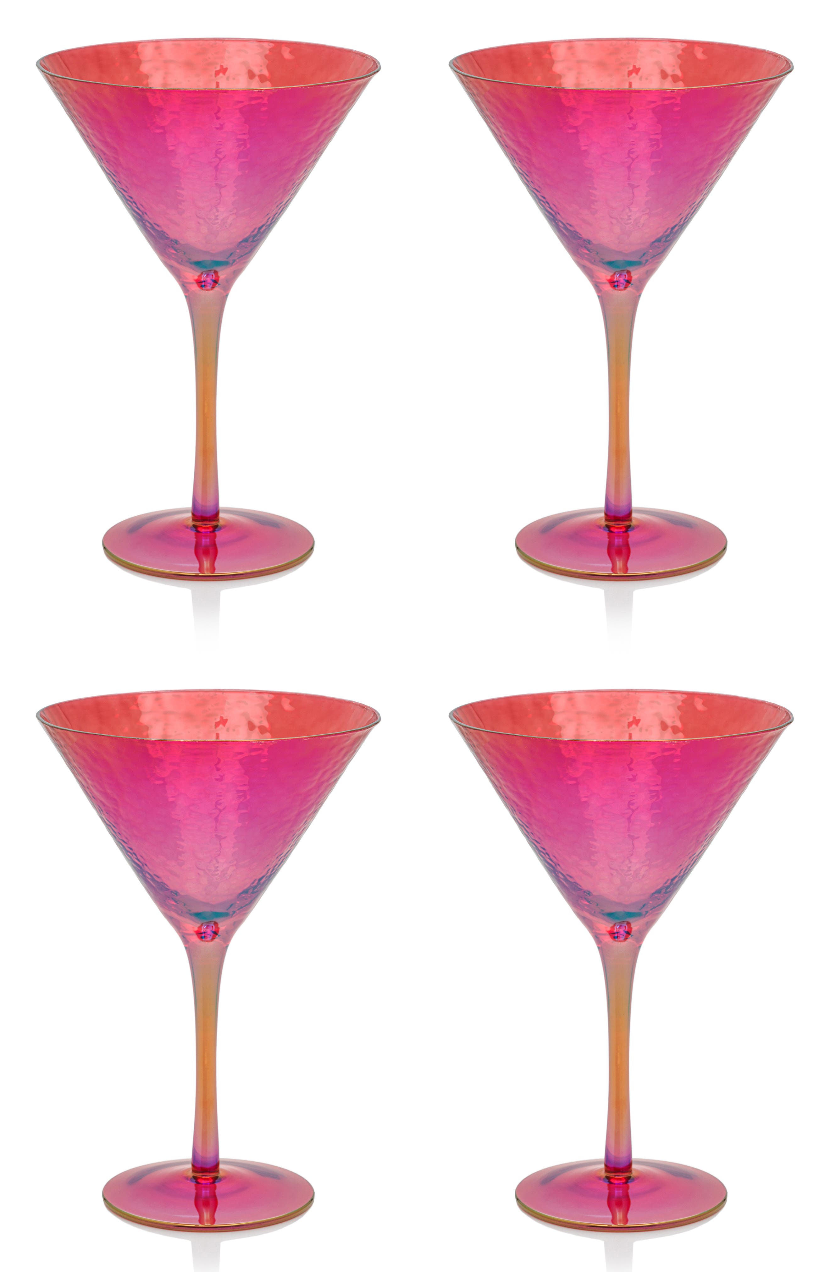 Zodax Set of 4 Aperitivo Martini Glasses