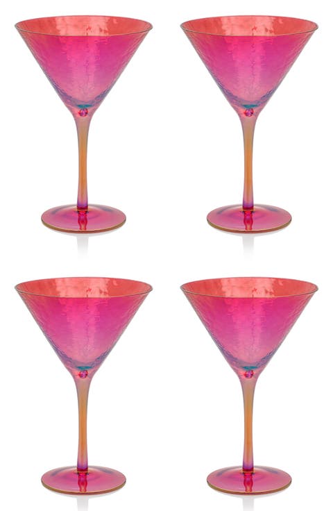 Set of 4 Aperitivo Martini Glasses