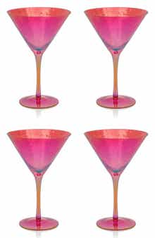 Set of 4 Aperitivo Martini Glasses