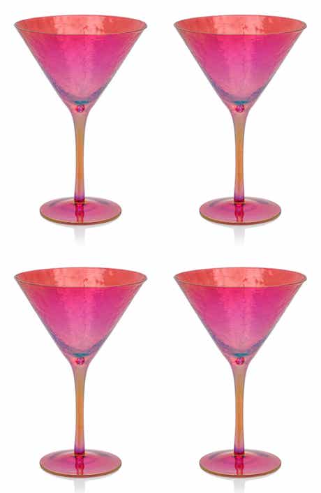 Zodax Set of 4 Aperitivo Martini Glasses