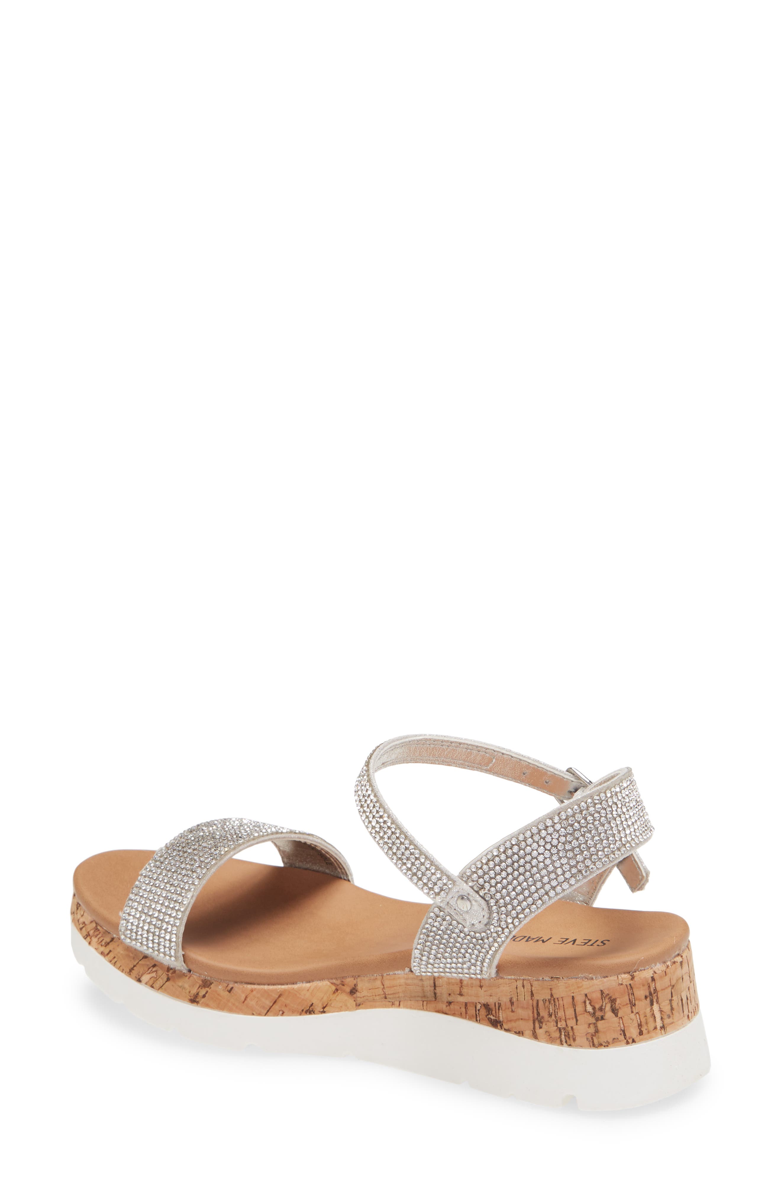 Steve Madden Oslita Wedge Sandal, Alternate, color, 