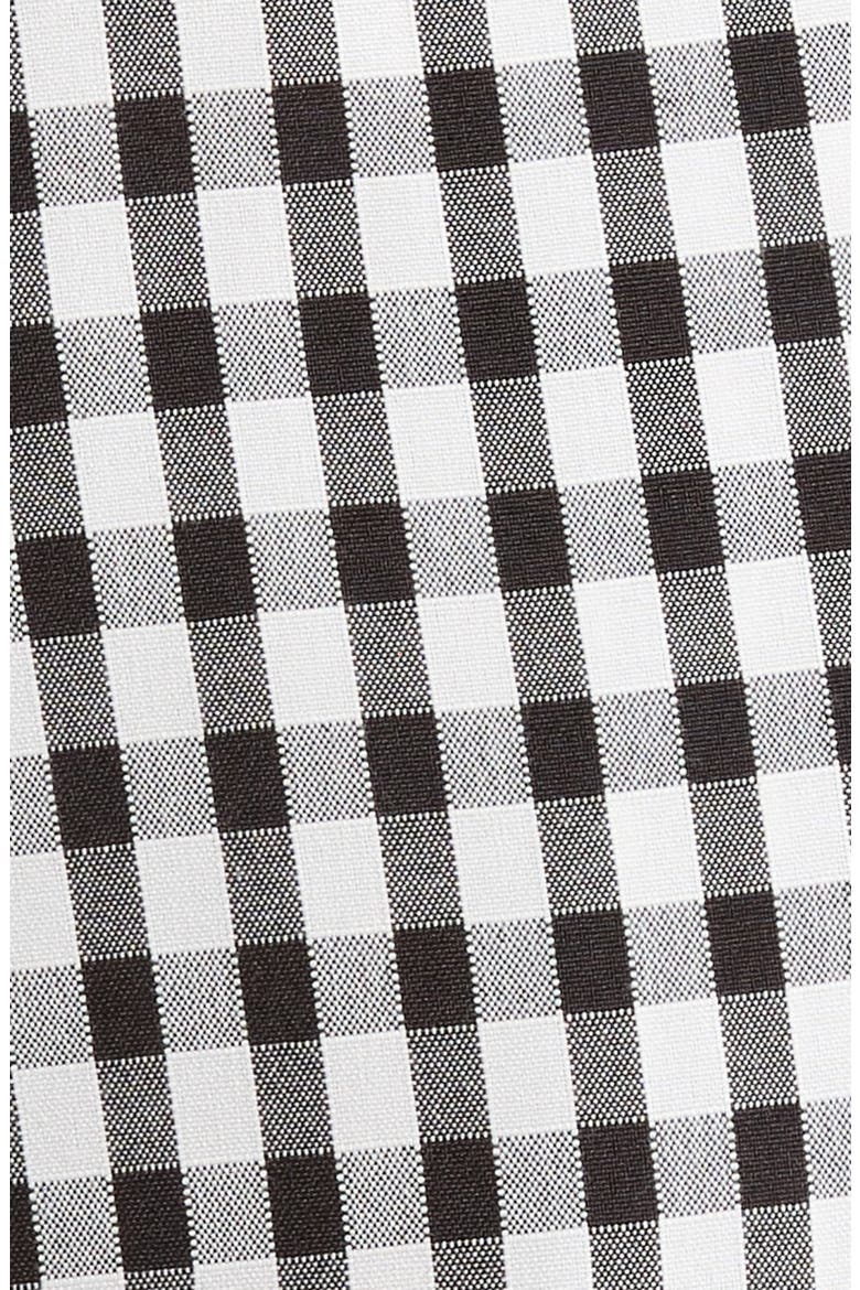 Doverly Checker Gill Capri Pants, Alternate, color, BLACK-WHITE