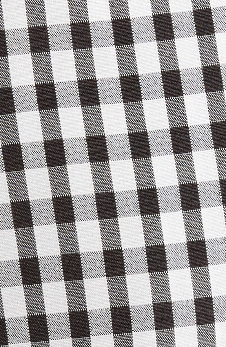 SUGARLIPS Doverly Checker Gill Capri Pants, Alternate, color, Black-White