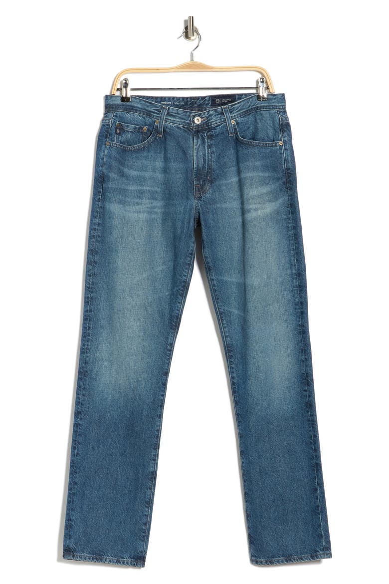 Graduate Slim Straight Fit Jeans, Alternate, color, JETTY