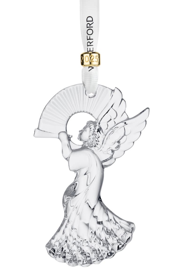 2025 Annual Angel Crystal Ornament, Alternate, color, NO COLOR