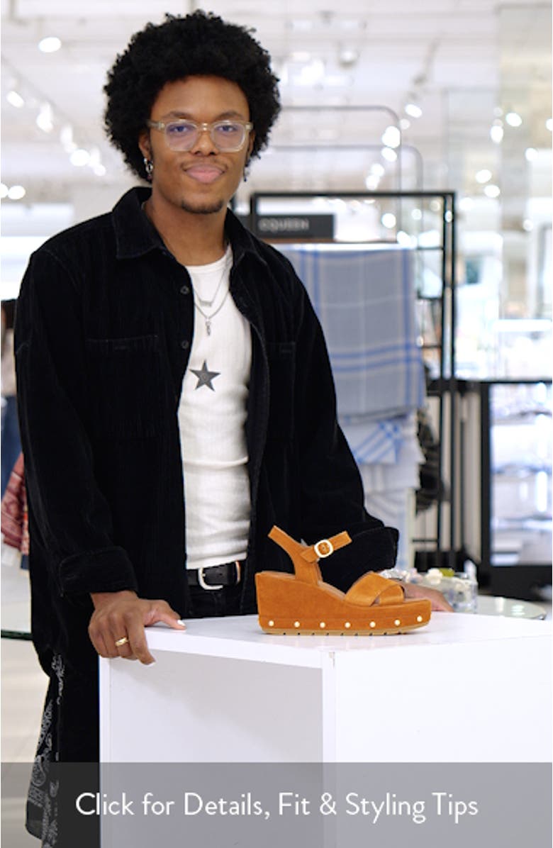 Sunpeak Ankle Strap Platform Wedge Sandal, sales video thumbnail