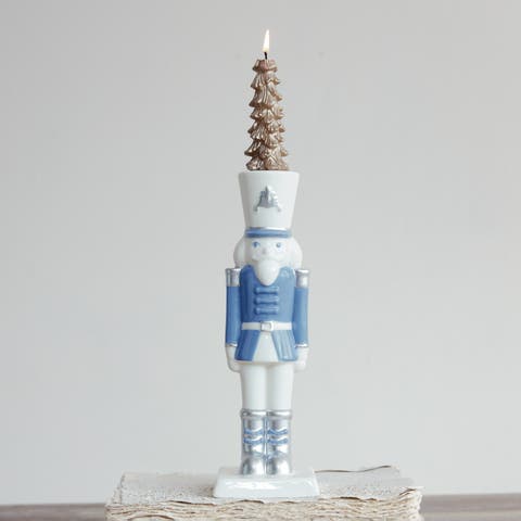 Porcelain Nutcracker Taper Holder