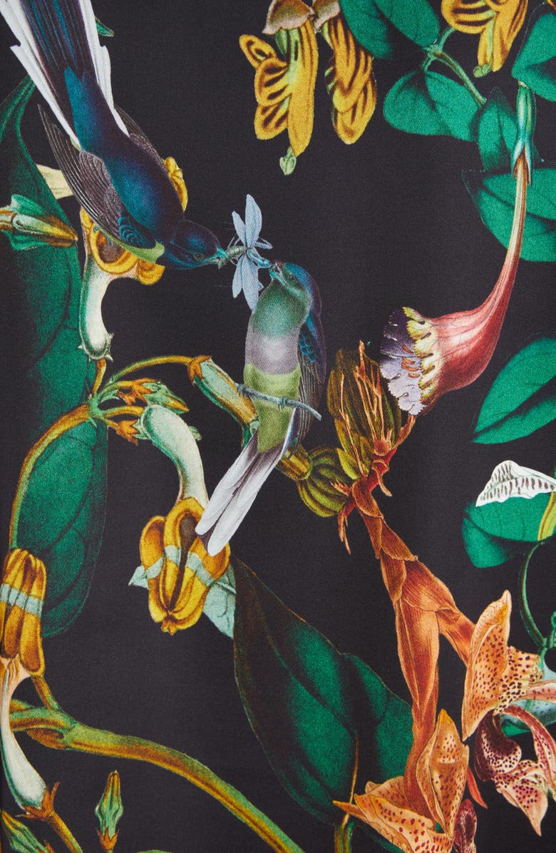 Dries Van Noten Cassi Floral Print Camp Shirt, Alternate, color, 