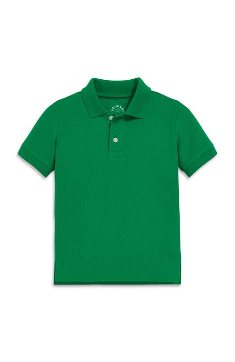 Kids Short Sleeve Pique Polo (Toddler, Little Kid, & Big Kid)