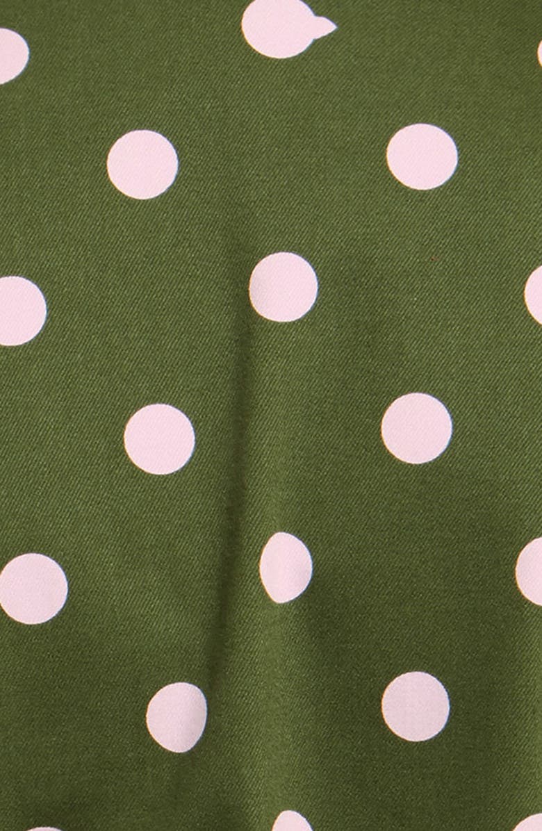 Halogen<sup>®</sup> x Atlantic-Pacific Polka Dot Utility Jacket, Alternate, color,