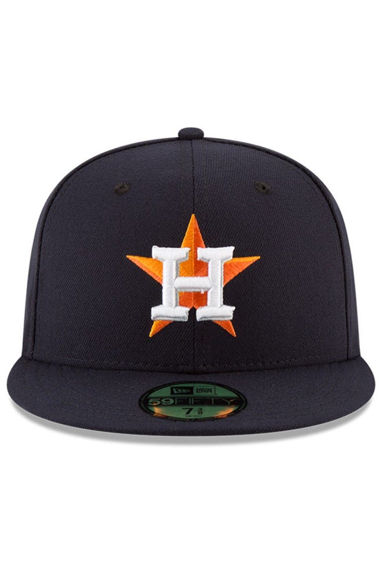 Men's New Era Navy Houston Astros 2024 Jackie Robinson Day 59FIFTY Fitted Hat, Alternate, color, Navy