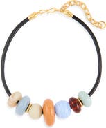 Lizzie Fortunato Piedra Mixed Media Collar Necklace
