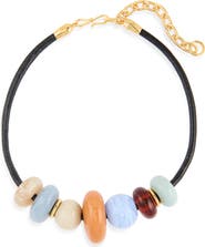 Lizzie Fortunato Piedra Mixed Media Collar Necklace
