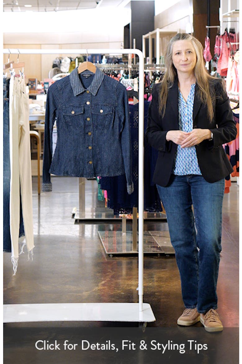 Fit & Flare Denim Trucker Jacket video