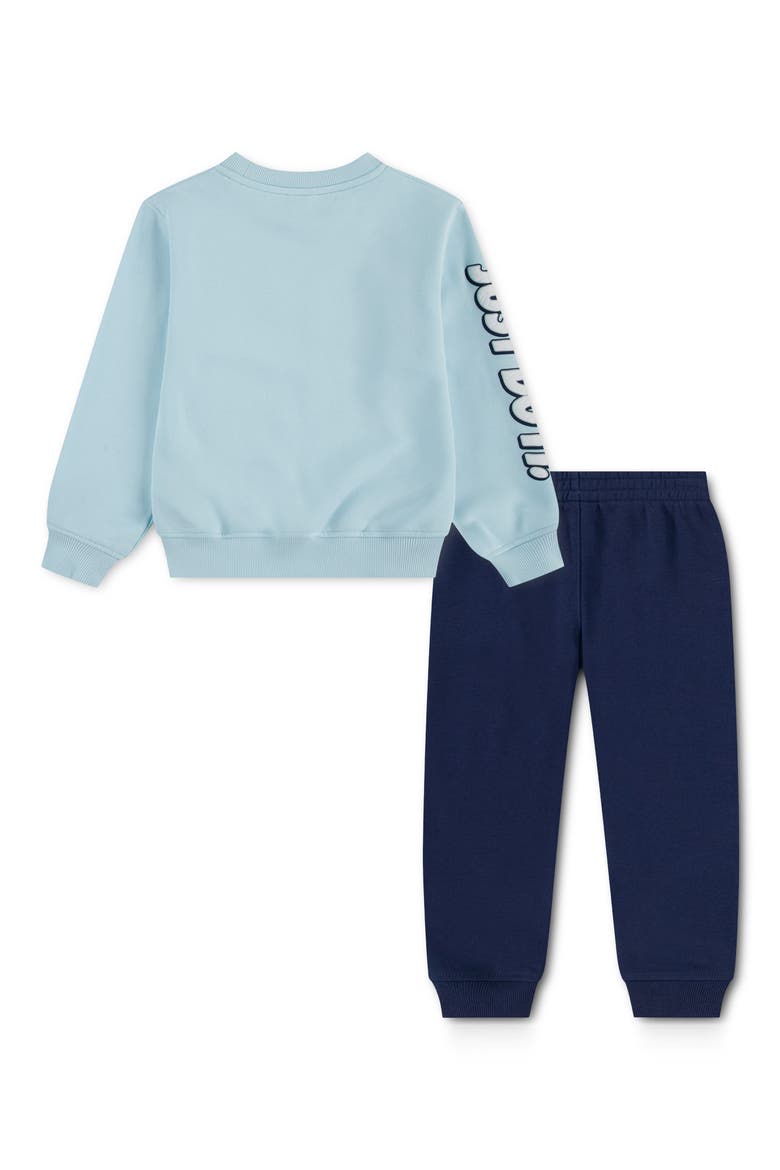 Kids' Frost Futura Fleece Sweatshirt & Joggers Set, Alternate, color, MIDNIGHT