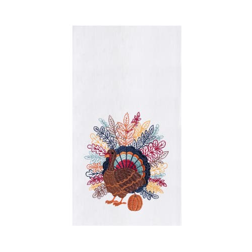C & F Home C&f Home Colorful Harvest Turkey Towel In Multi