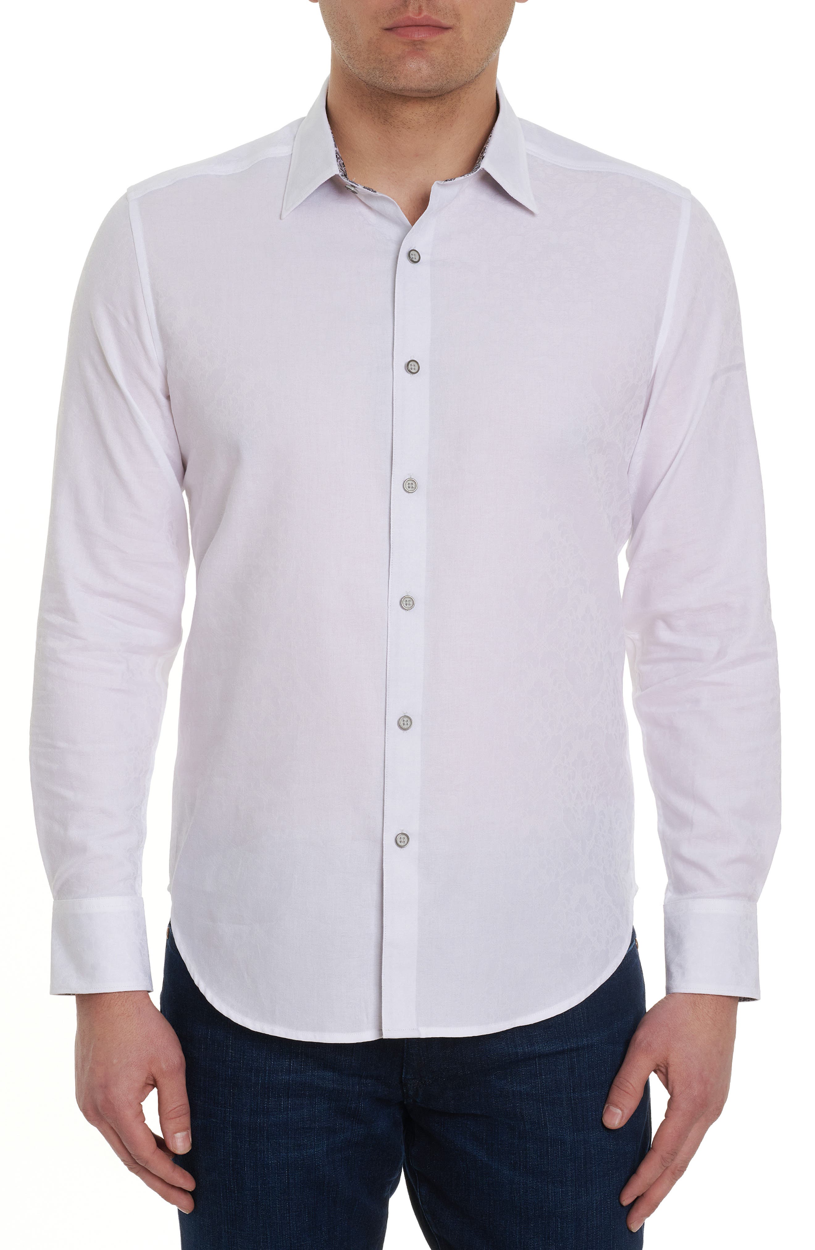 Robert Graham Bayview Cotton Button-Up Shirt