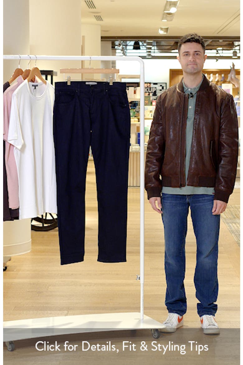 Blake Slim Straight Leg Jeans video