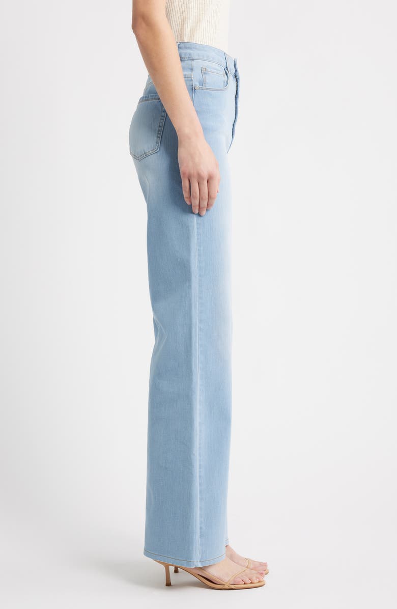 Commando Dia Wide Leg Jeans, Alternate, color, Washed Indigo