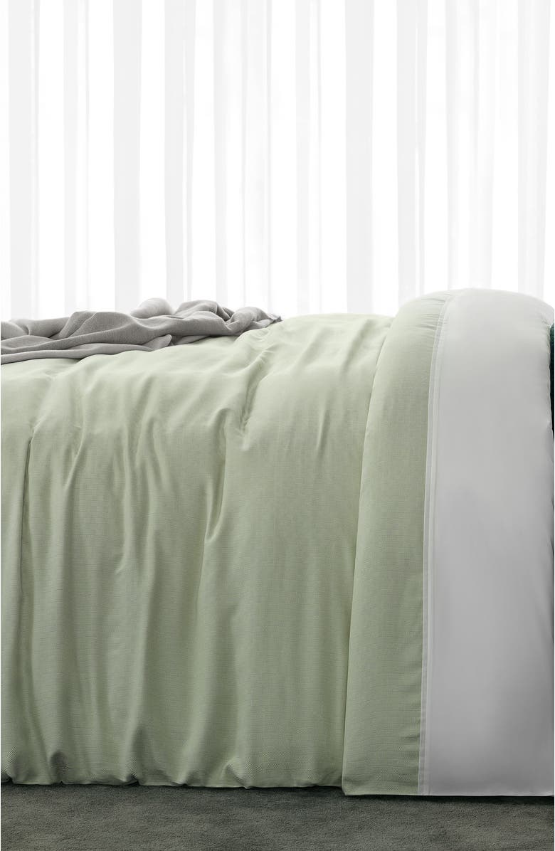 Togas Maestro Duvet Cover, Alternate, color, White