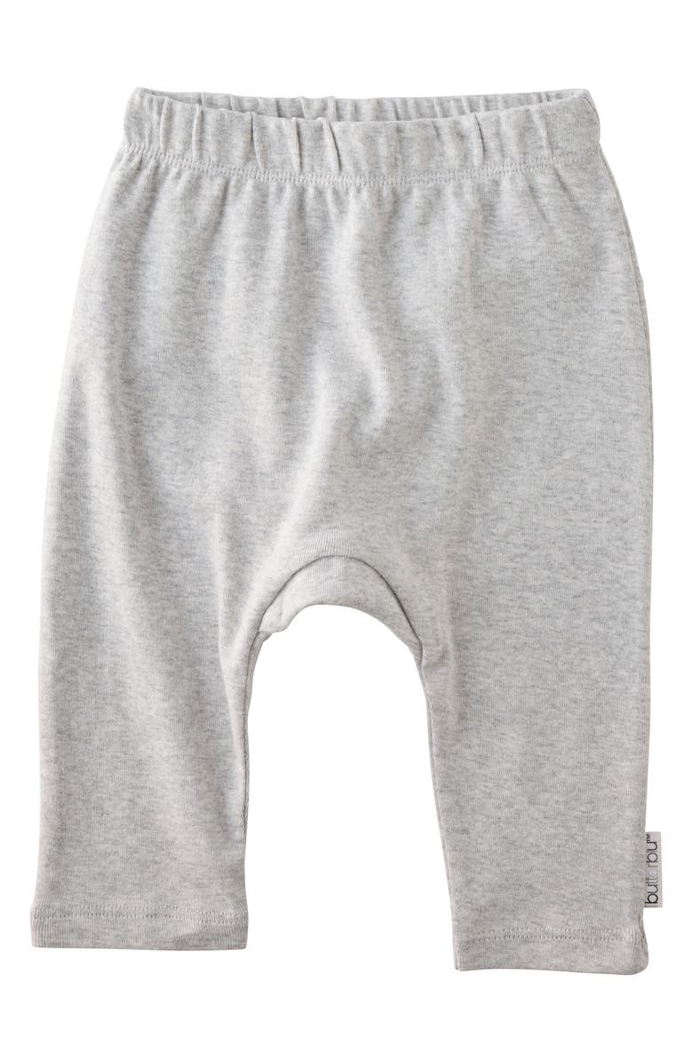 BUTTERBLU Harlowe Organic Cotton Assorted 3-Pack Harem Pants, Alternate, color, Stone