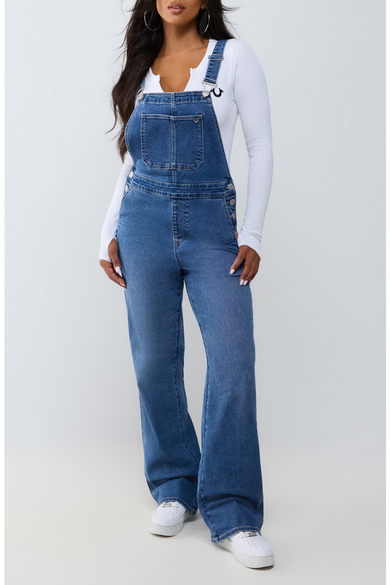 Straight Leg Overalls, Main, color, MEDIUM STARGAZE WASH