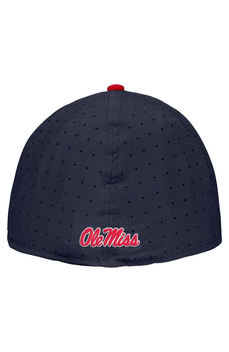 Nike Men's Nike Navy Ole Miss Rebels 2025 On-Field True Performance Baseball Fitted Hat, Alternate, color, Navy