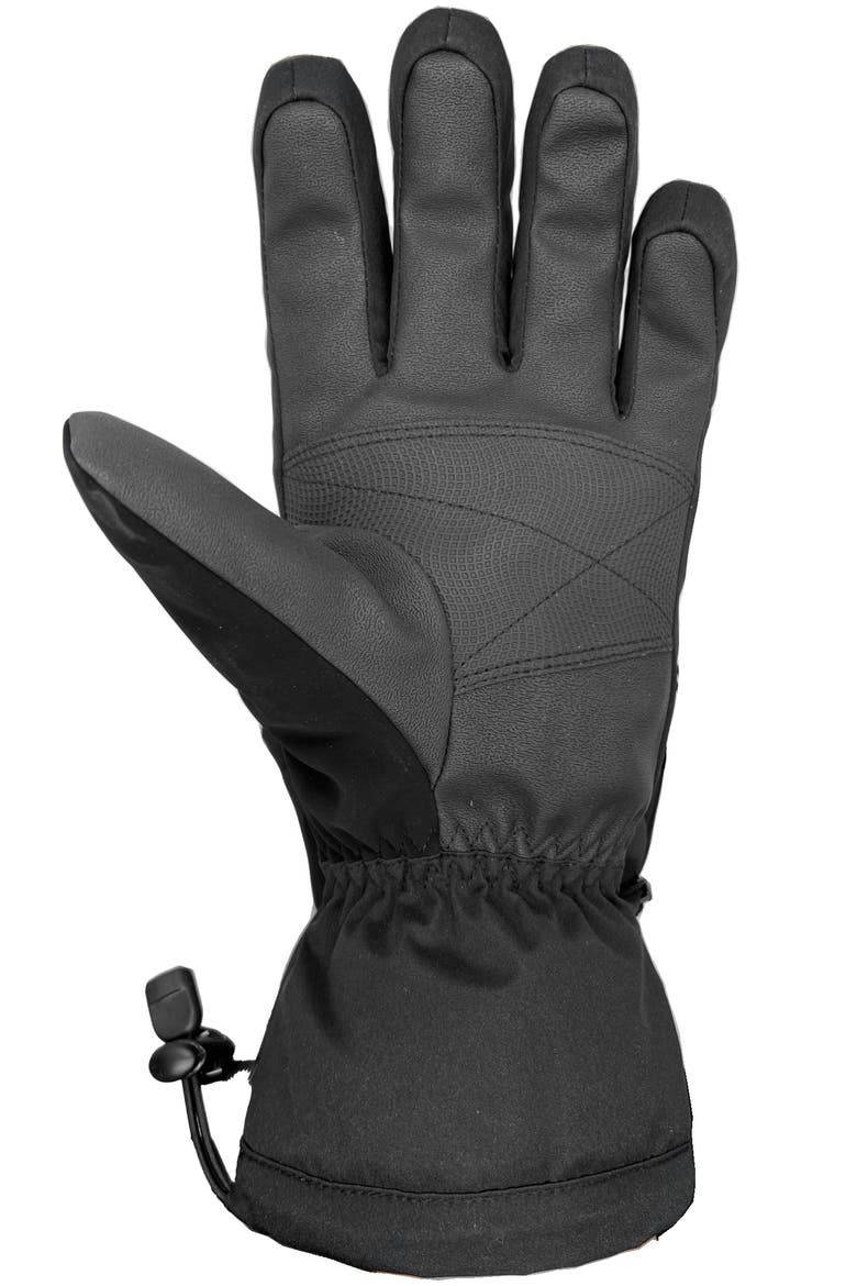 Softee 4 Gloves, Alternate, color, BLACK/BLACK