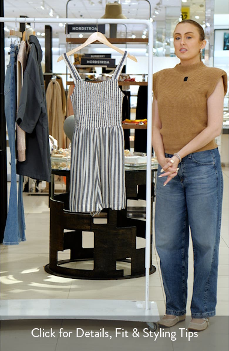 Selene Smocked Romper, sales video thumbnail