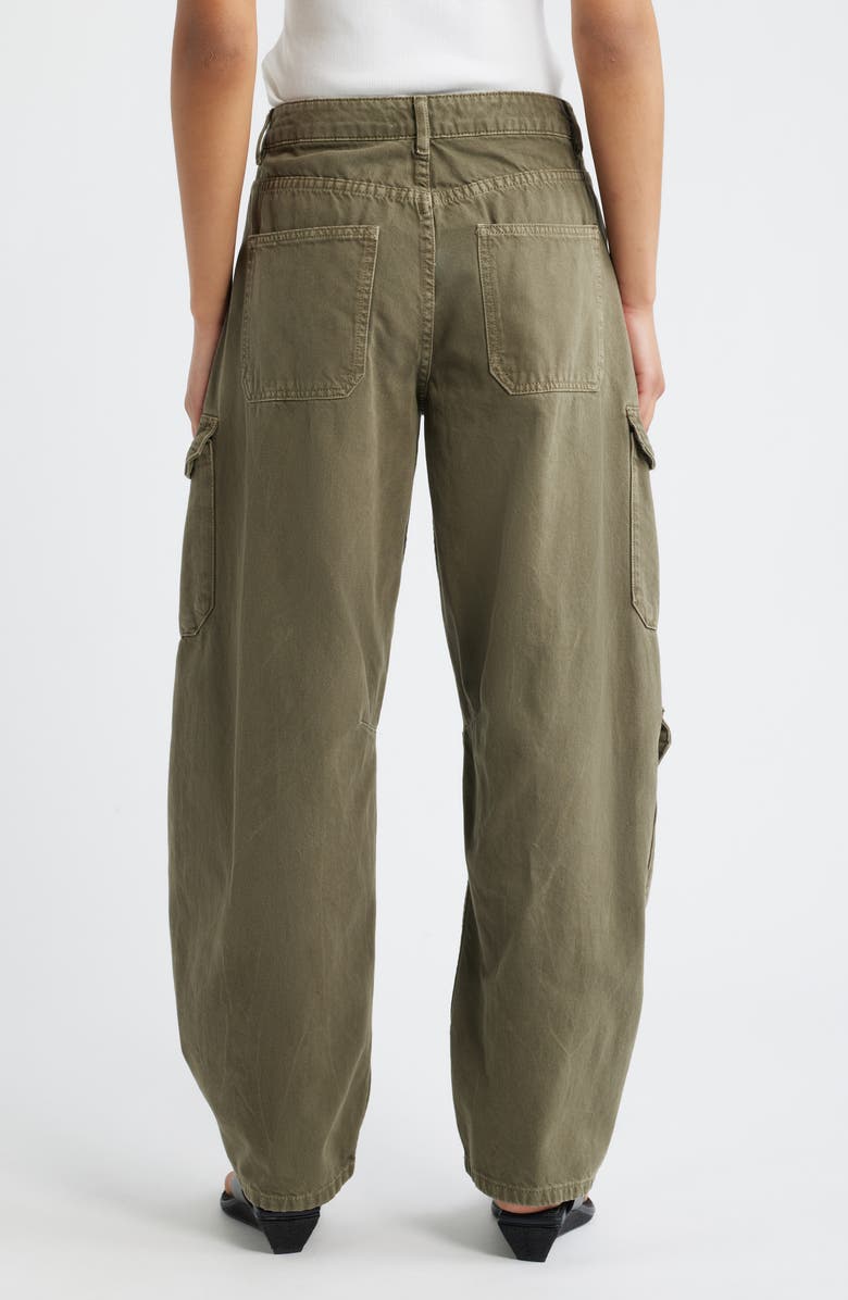 MANGO Dilly Cargo Jeans, Alternate, color, Khaki