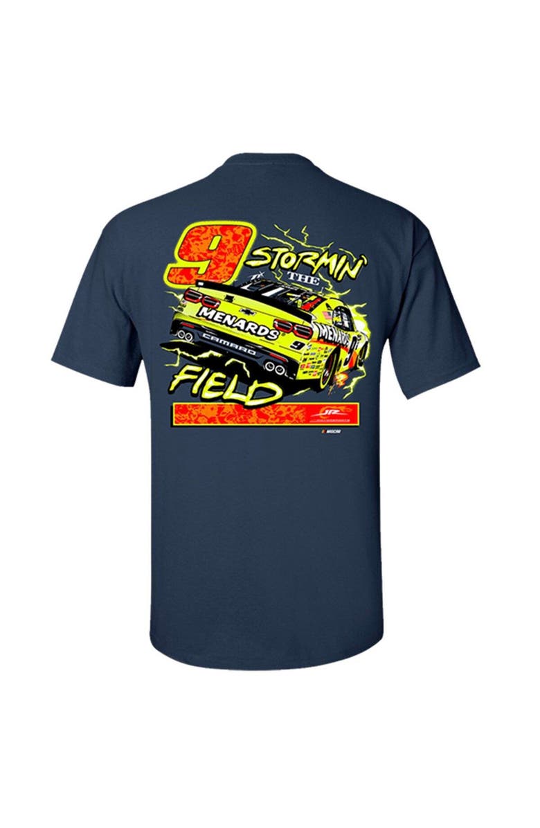 JR MOTORSPORTS OFFICIAL TEAM APPAREL Men's JR Motorsports Official Team Apparel Navy Brandon Jones Car T-Shirt, Alternate, color, Navy