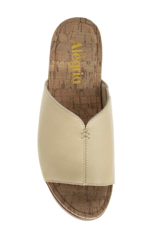 Alegria By Pg Lite Triniti Platform Wedge Slide Sandal