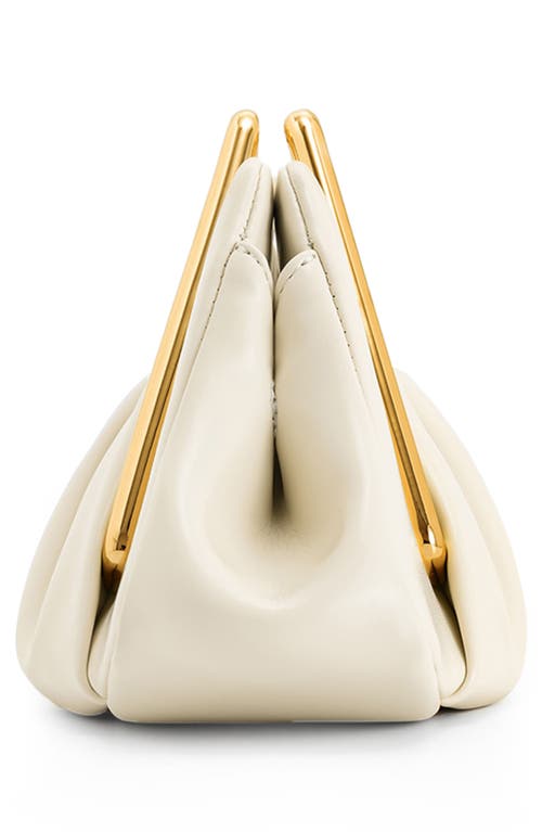 Jw Pei Lila Metal Frame Clutch Bag In White