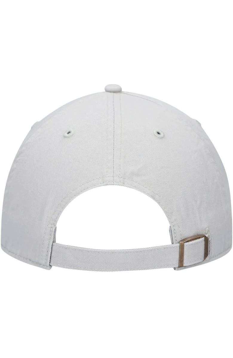 '47 Men's '47 Gray Detroit Lions Clean Up Legacy Adjustable Hat, Alternate, color, 