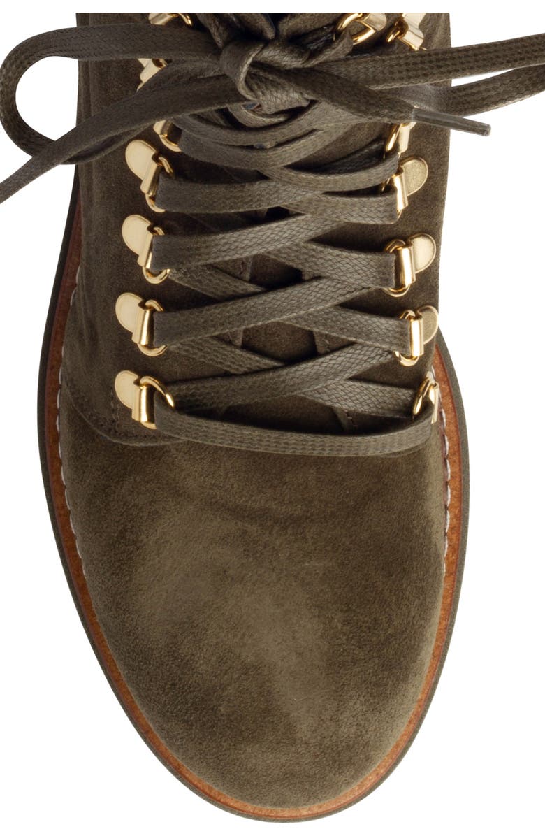 BEAUTIISOLES Ronnie Lace-Up Lug Sole Boot, Alternate, color, Khaki